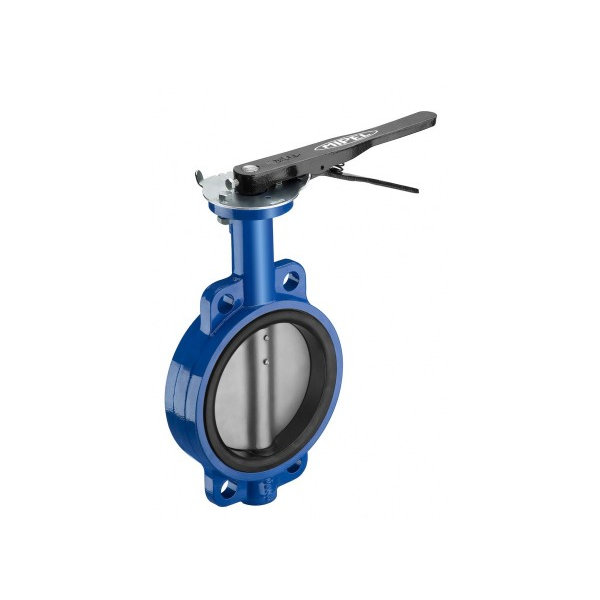 Válvula Borboleta Wafer em Ferro Fundido Tubulação Classe 150