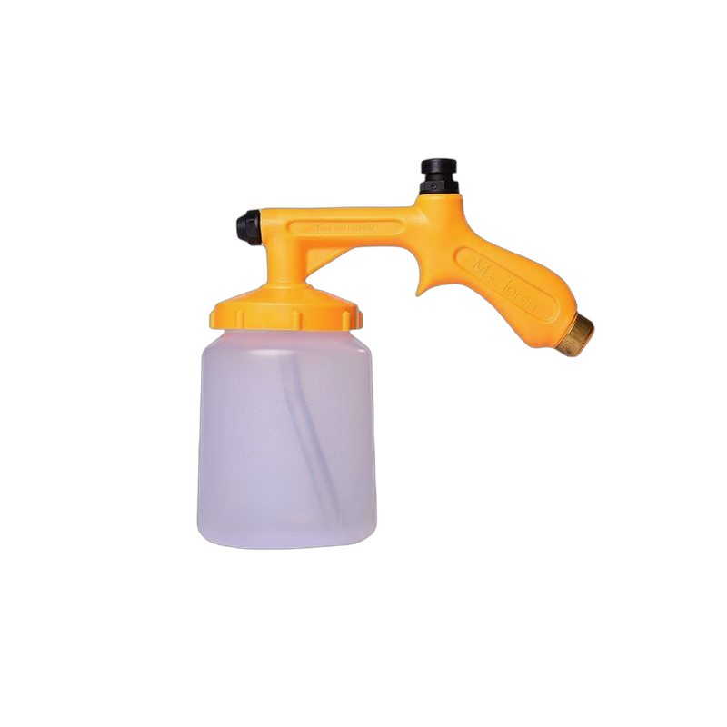 Pulverizador de Ar Comprimido com Bico Curto e Caneca P-01-c