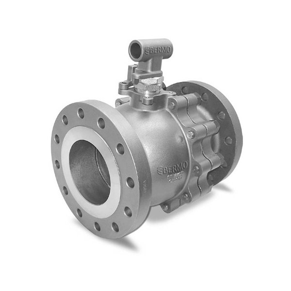 Válvula de Esfera Bipartida Passagem Plena Classe 300 Ref.: