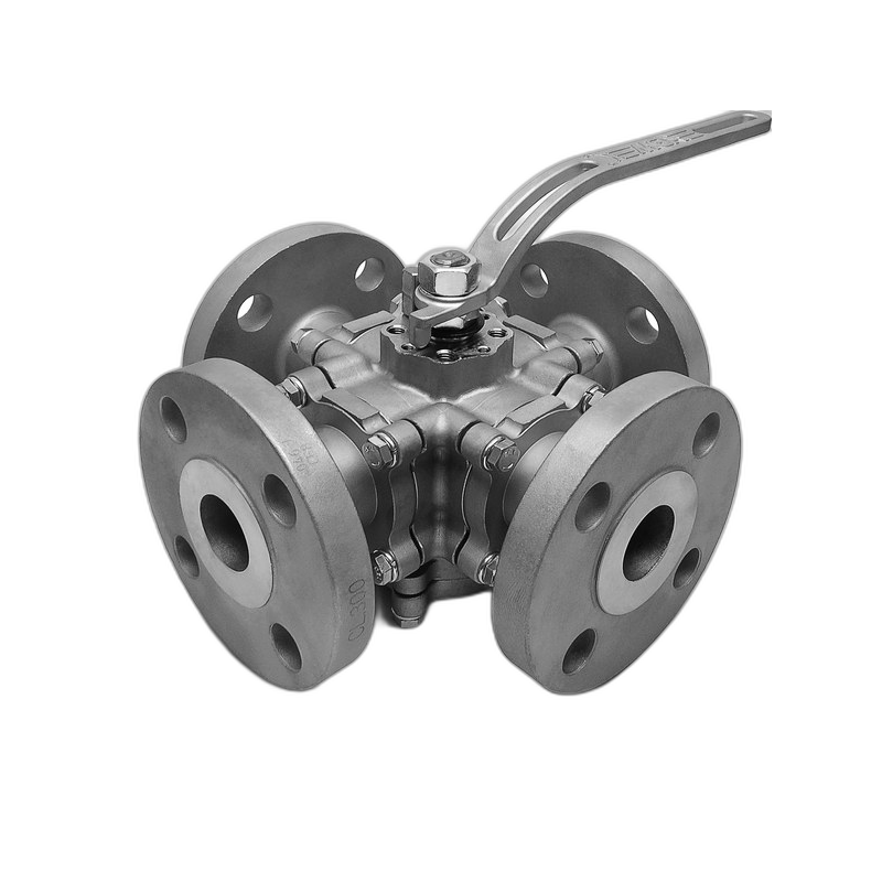 Direcional Multivias 04 Vias Flange Classe 150 / 300 / DIN